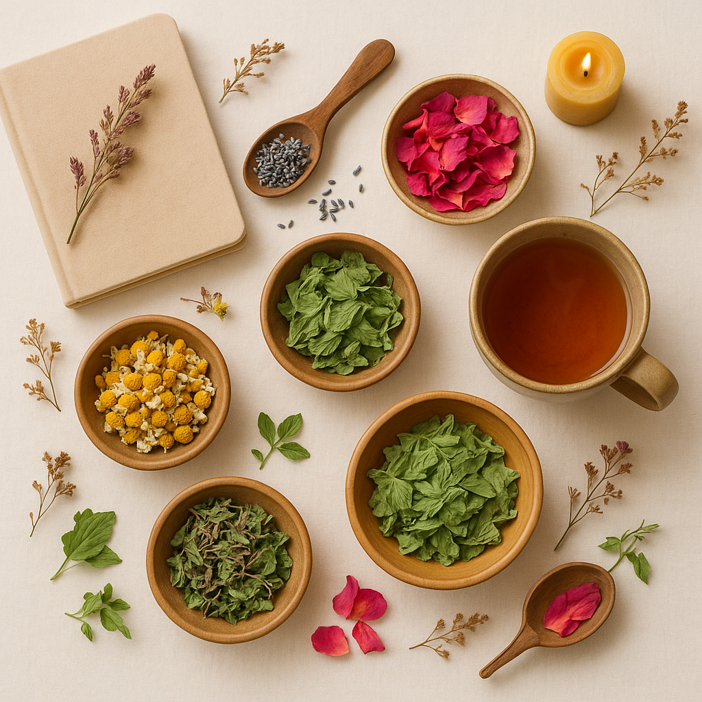 A Gentle Escape: The Herbs I Use for Stress & Anxiety